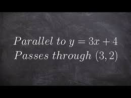 Find A Line Parallel To Another Line