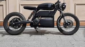 super soco tc max into electric cafe racer