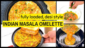 indian masala omelette delicious desi