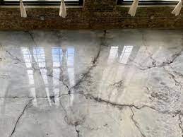 Make Concrete Look Like Marble Floors