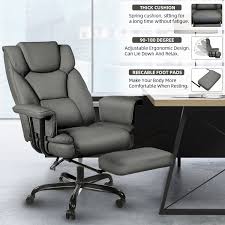 reclining executive office chair with