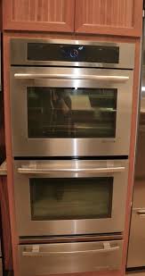 Jenn Air Double Wall Oven With Warming