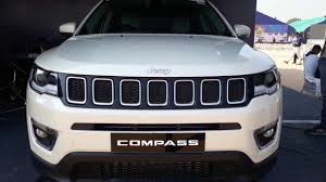 2018 Jeep Compass Vocal White Colour Exterior And Interior First Look Walk Around