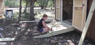 Wood it's real sponsored this shed makeover. How To Build Ramps For A Shed Wilker Do S