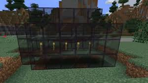 how to make tinted glass in minecraft