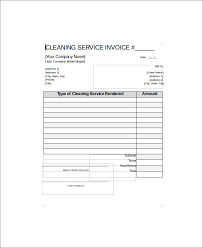 Sample Cleaning Service Receipt 5 Examples In Word Pdf
