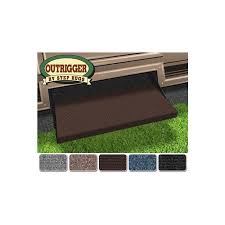 chocolate brown 23 outrigger rv step rug