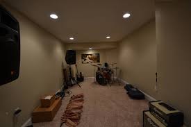 When it comes to lighting, there are many ways to use it creatively to accommodate the specifics of the space. Basement Music Room Ideas Basementremodeling Com