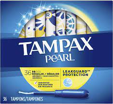 Tampax Pearl Plastic Unscented Tampons ...