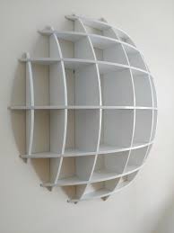 Floating Wall Shelf Round Sphere