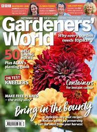 bbc gardeners world magazine