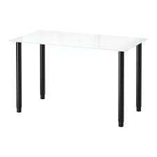 Glasholm Tin Desk White Black