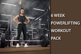 powerlifting workout plan for women