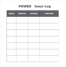 30 Sample Log Template Documents In Pdf Word Excel