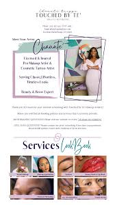 schedule appointment with touched by te