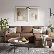 Yeshomy Convertible Sectional Sofa L