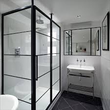 10 Chic Black Framed Shower Door Ideas