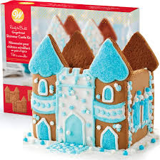 gingerbread winter castle build