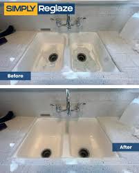 sink refinishing reglazing simply