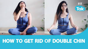 yoga for double chin how to get rid