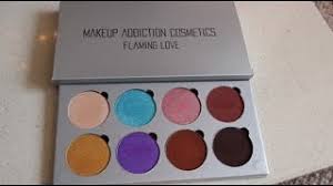 makeup addiction cosmetics flaming love