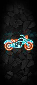 Bike, 3d, car, logo, neon, road, HD ...