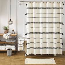 Boho Chic Polyester And Cotton Shower
