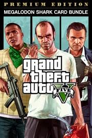 Premium edition & megalodon shark card bundle includes the complete grand theft auto v story experience, free access to the ever evolving grand theft auto online and all existing gameplay upgrades and content. Buy Grand Theft Auto V Premium Edition Megalodon Shark Card Bundle Microsoft Store