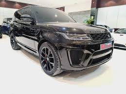 Range rover sport hse dynamic black is a sleek edition with gloss black wheels, meridian surround sound system and the black exterior pack providing added sophistication. 2020 Range Rover Sport Svr For Sale In Dubai United Arab Emirates Range Rover Sport Svr 2020