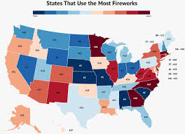 states that use the most fireworks