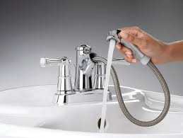 A detailed review of the best kitchen sink faucets to buy in 2021, from traditional, pull out and pull down, to faucets with sensors. Bathtub Faucet With Pull Out Sprayer Bathroom Sink Faucets Sink Faucets Bathroom Faucets