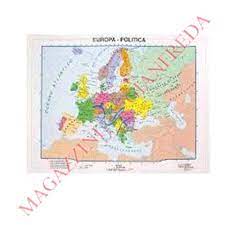 Check spelling or type a new query. Carta Geografica Da Banco Europa Politica Fisica A4 21 X 29 7 Cm