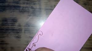 Pink Chart Paper Decoration Two Side Border Decoration Design Pink Paper Decoration Work Idea