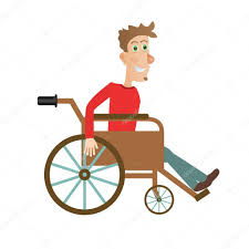 Resultado de imagen de silla de ruedas dibujo