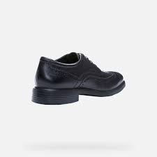 Geox U Dublin Black Man Shoes Geox Ss19