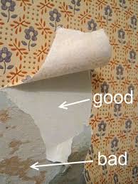 how to remove wallpaper step by step