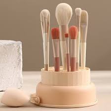 makeup brush drying and storage tray