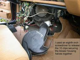 Volvo 240 Heater Ac Blower Fan Motor