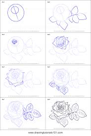 How to draw a bird turkey easy pencil drawing. How To Draw Red Rose Printable Step By Step Drawing Sheet Drawingtutorials1 Draw Drawing D Flower Drawing Tutorials Drawing Sheet Roses Drawing Tutorial