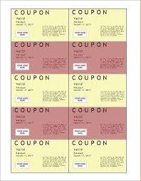 Make Coupons In Word Magdalene Project Org