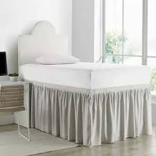 Dorm Sized Bed Skirt 39 75 Twin In