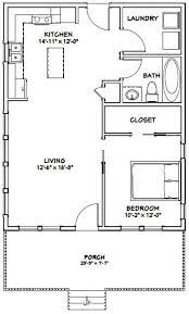 24x30 House 1 Bedroom 1 Bath 720 Sq Ft