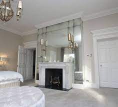 Mirrored Luxury Fire Place Feature Wall