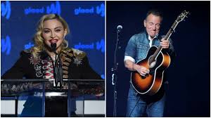 Madonna Bruce Springsteen Are 1 2 On Billboard Album