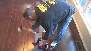 how to install nail down hardwood floor