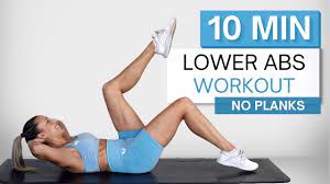 10 min lower abs workout target the
