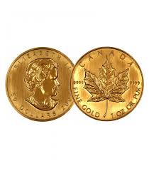 1 oz maple leaf gold bullion coin