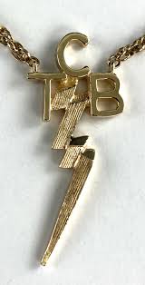 elvis presley tcb necklace gifted