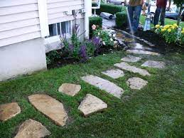 It's cheap and affordable and easy to do as you don't have to dig very deep to achieve what you want. Building A Stone Walkway How Tos Diy