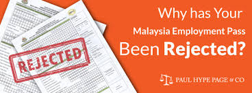 Check your cibil score and revise application form twice before applying for the credit card. Why Is Your Malaysia Employment Pass Rejected Employment Pass In Malaysia